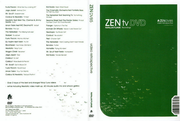 Varios / Ninja Tune - Zen TV DVD - Video Retrospective - Imagen 2