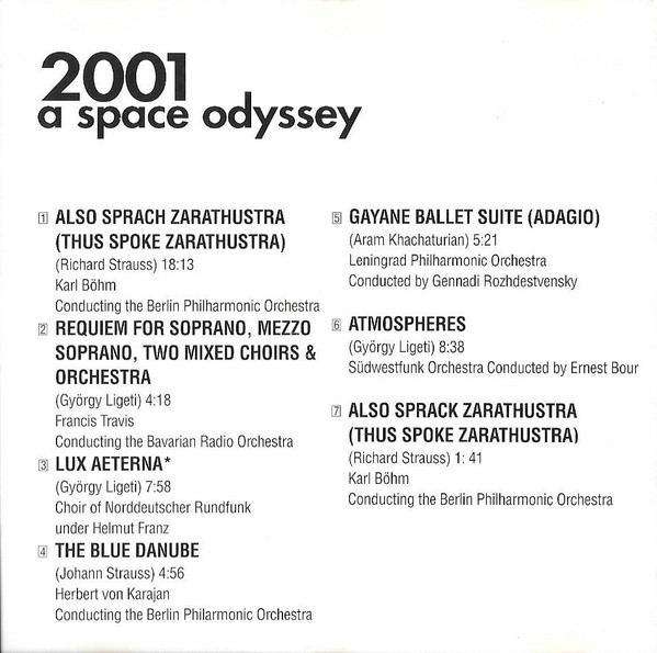 Varios BSO - 2001 a space odyssey (reedición) - Imagen 5
