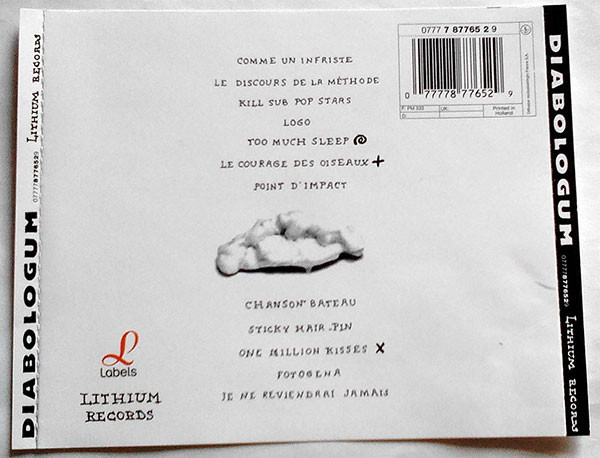 Diabologum - C'était Un Lundi Après-Midi Semblable Aux Autres....... - Imagen 2